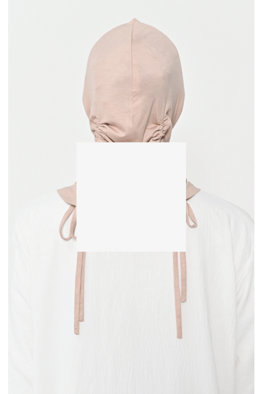 Asnia Hijab Instan Serut Tan -  Hijab Tencel Micro Modal